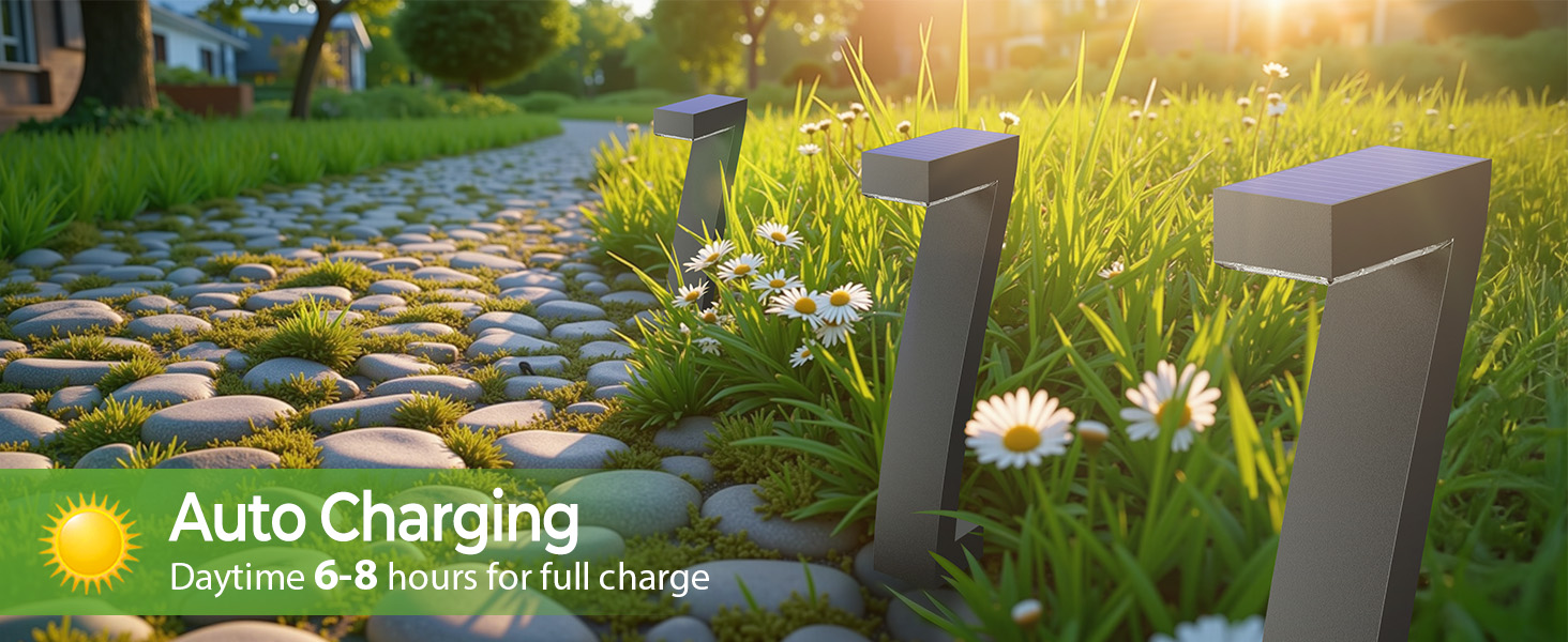 solar lights outdoor pathway