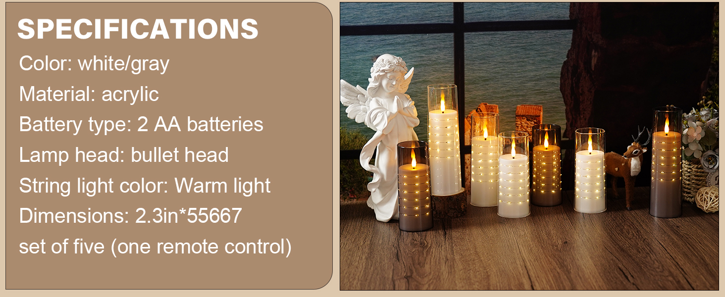 fake candles