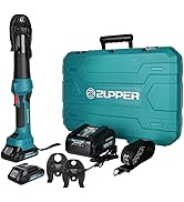 ZUPPER Pro Press Copper Pipe Hydraulically Crimping Tool Kits Set with 3 Pro Press Jaws 1/2” to 1...