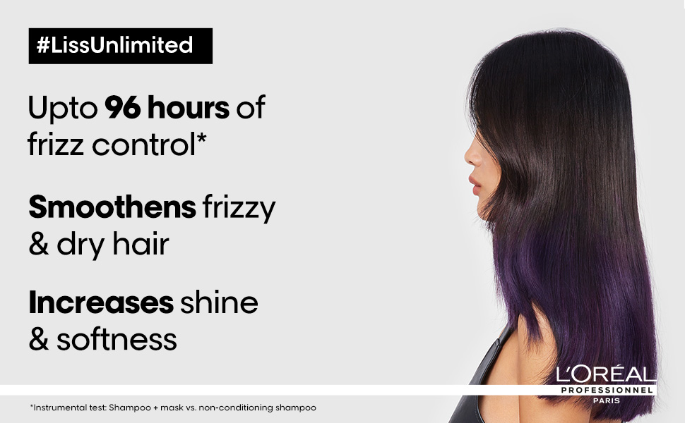 LOreal Professionnel Liss Unlimited for smooth frizz free hair