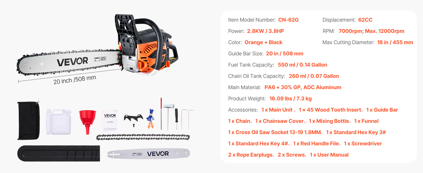 chainsaw gas-powered chainsaws