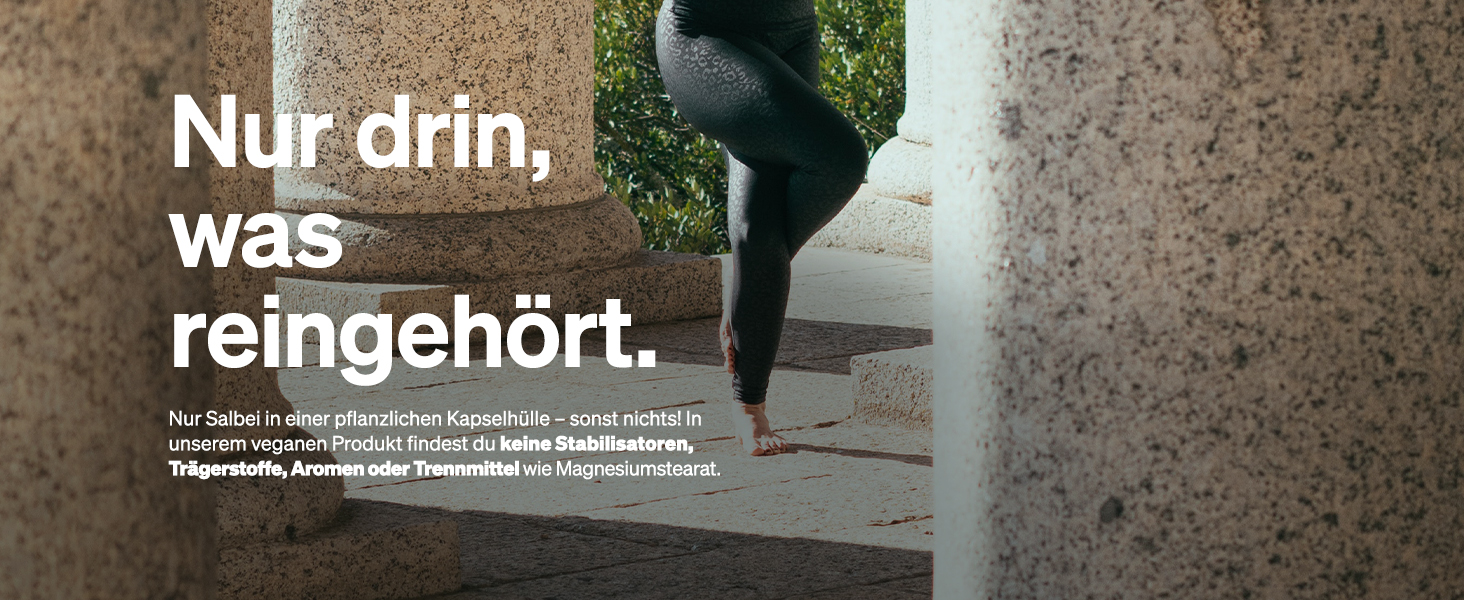 salbei kapseln tabletten gegen schwitzen gegen Kopfschwitzen mittel extrakt schweiß wechseljahre 