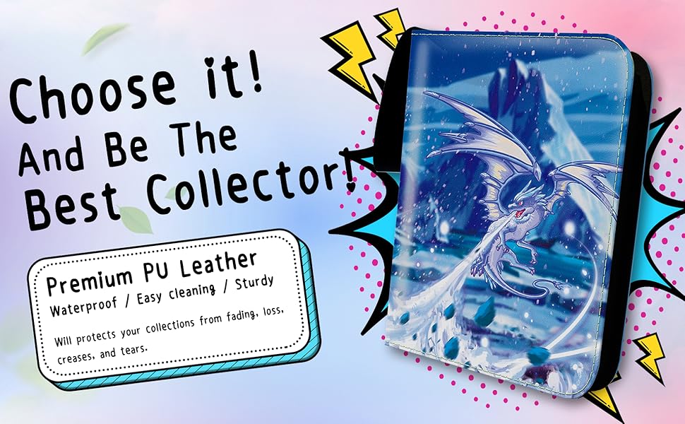 Trading Card Binder 440 Pockets, Pempar Card Case with