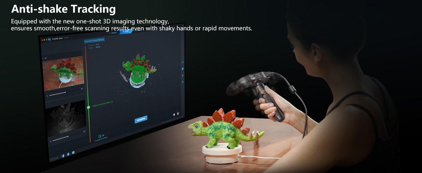 Anti-shake tracking