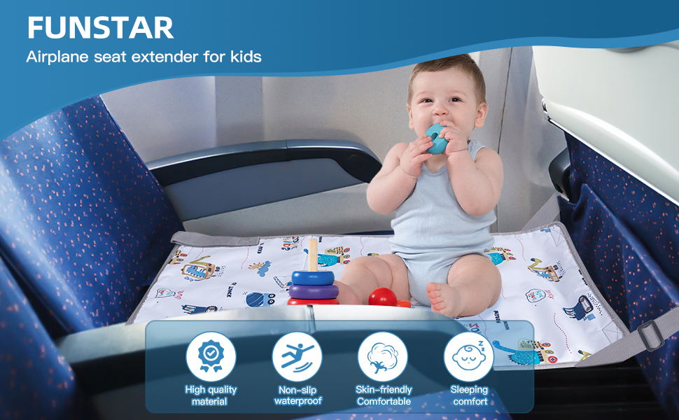 Toddler Airplane Travel Bed