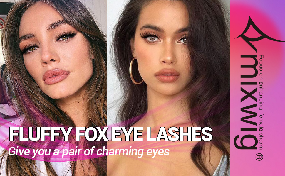 lvmixwig fluffy faux mink lashes