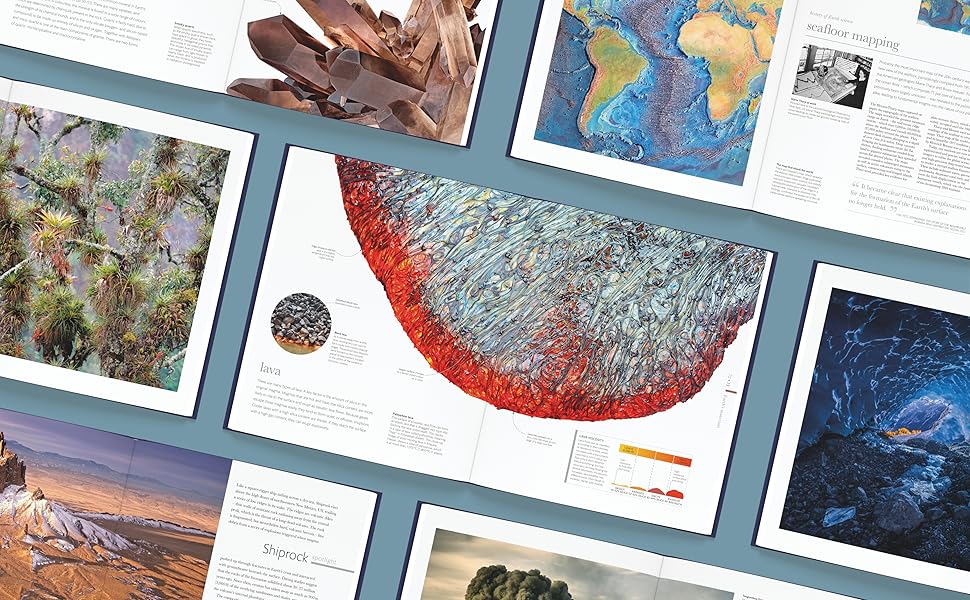 The Science of the Earth, book spreads