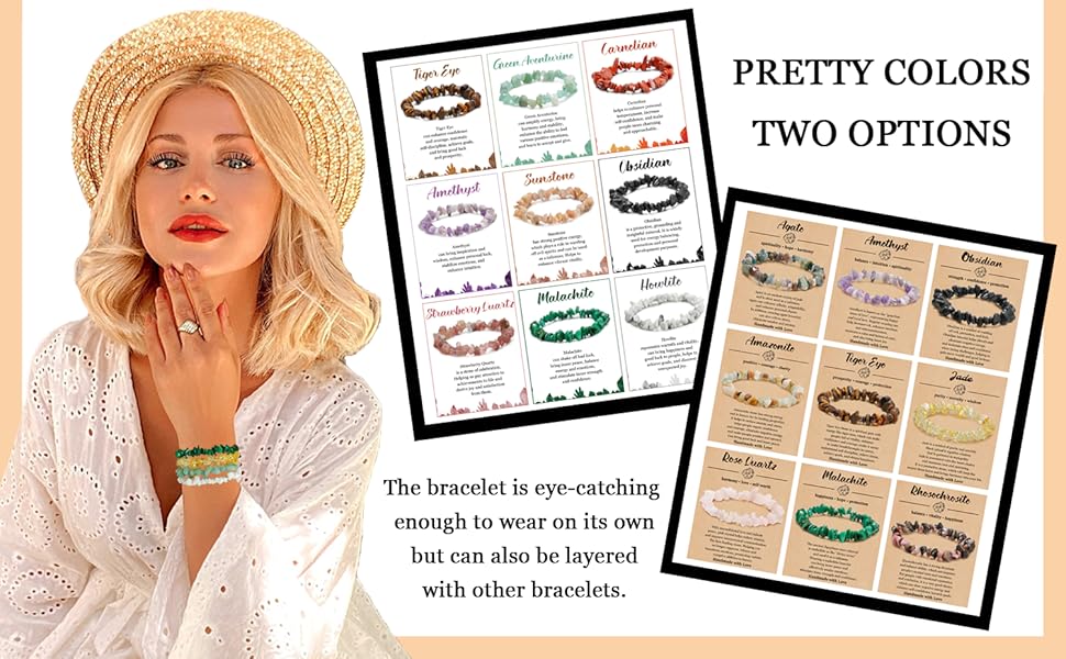 Healing Crystal Bracelets