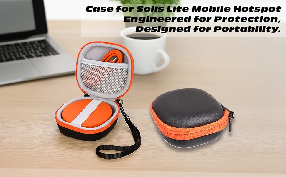 Solis Lite モバイルWiFiホットスポット　　ハードケースセット Solis Lite モバイルWiFiホットスポット ハードケースセット