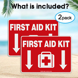 First Aid Kit Sticker