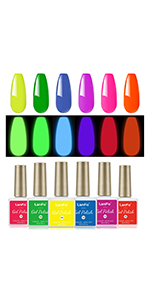 Neon Gel Nail Polish Neon Gel Polish