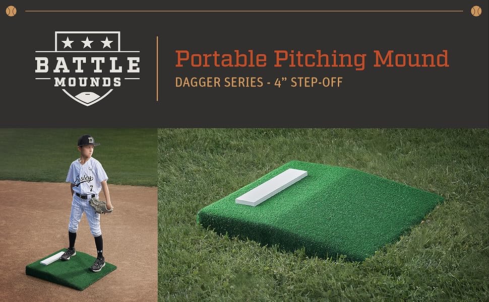 Battle Mounds Portable Pitching Mound for Baseball