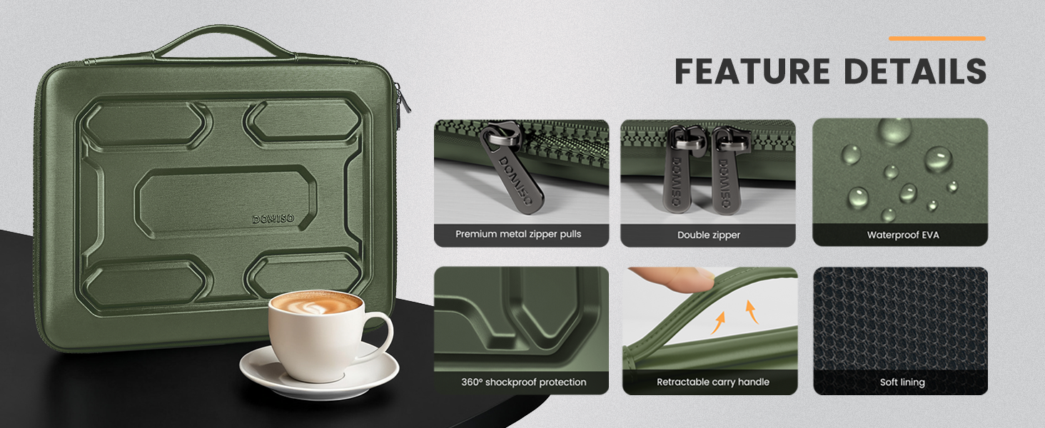 laptop case 15.6 inch shockproof