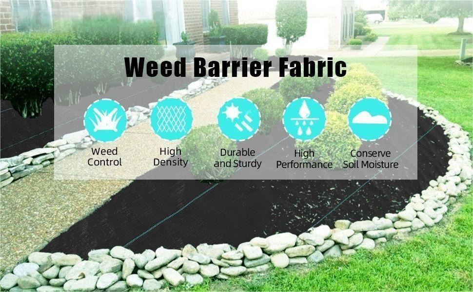 Weed Barrier Landscape Fabric