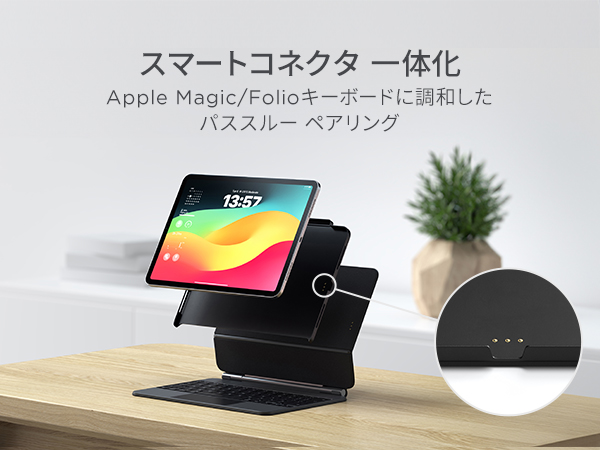 iPad Pro 11 第一世代➕Pencil第二世代➕ケース➕キーボード iPad Pro 11 キーボードケース 第1世代と第2世代対応、DIYバック