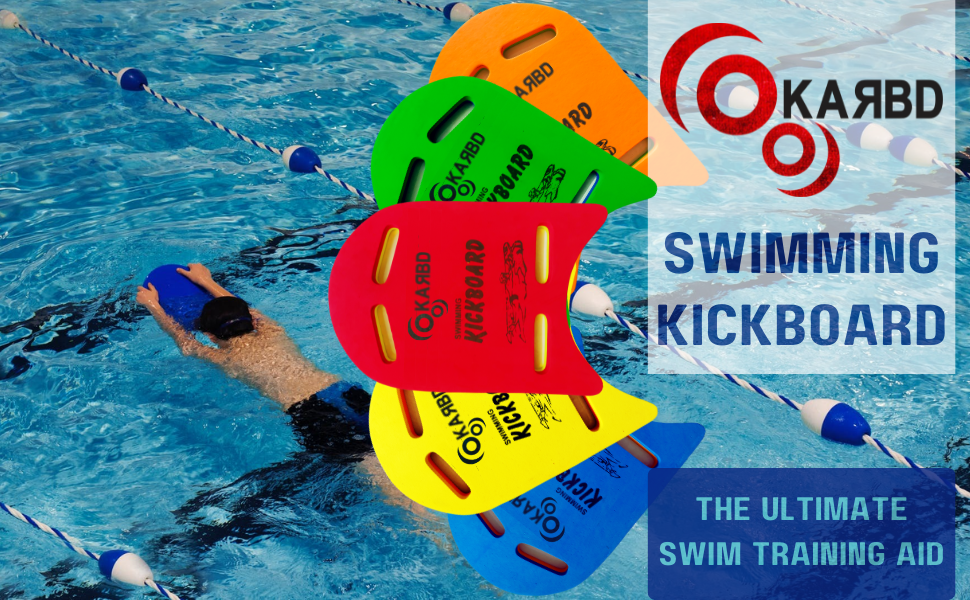 Buy KARBD 4 Cut Swimming Kickboard Floating Board for Swimming Training