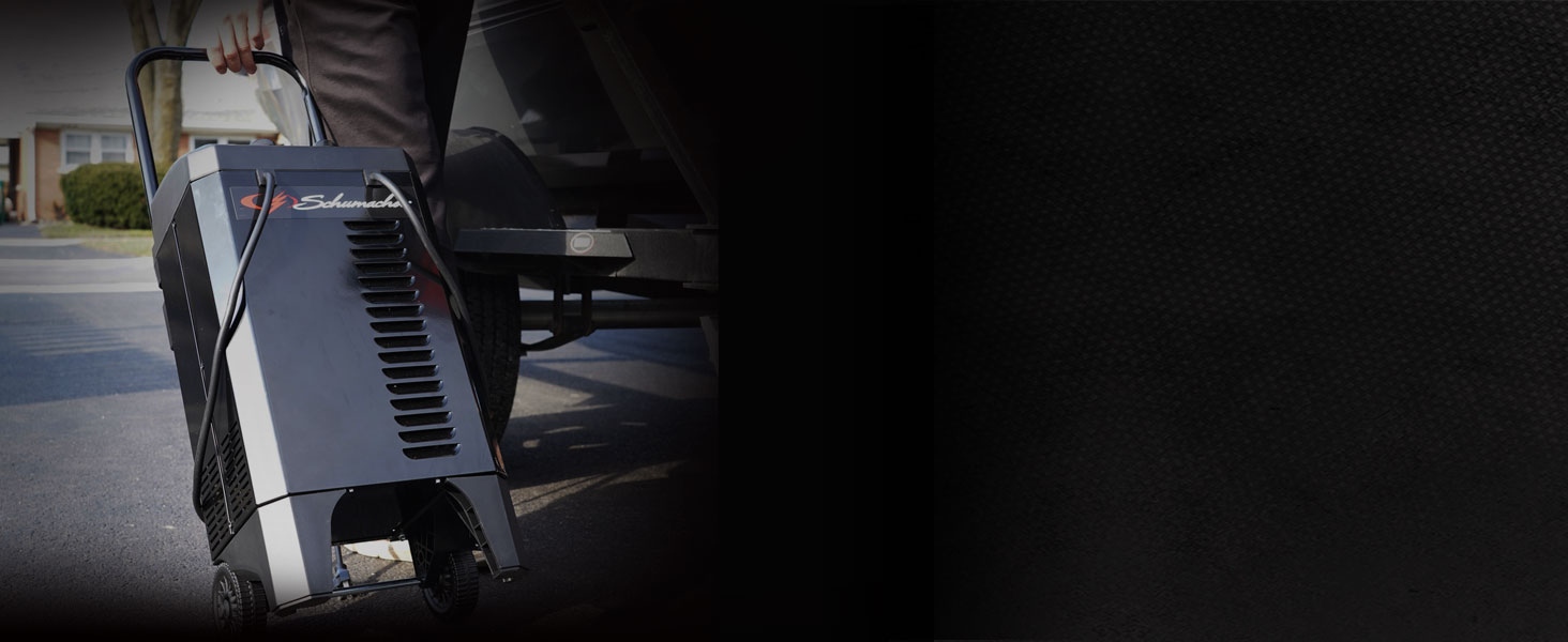 Schumacher SC1446 200/40/20/10 Amp Manual Wheel Charger with Engine Start