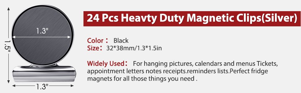 magnetic clips for hanging