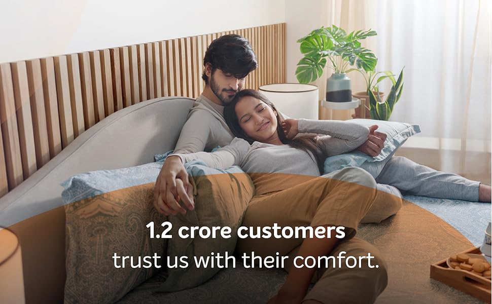 Sleepwell Dual Mattress Reversible High Density (HD) Foam 6inch