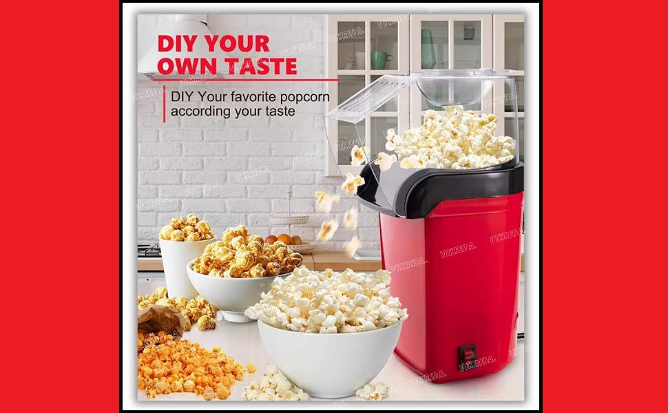 Aluminum popcorn machine