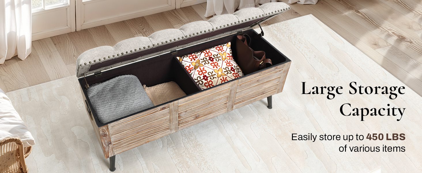 storage bench