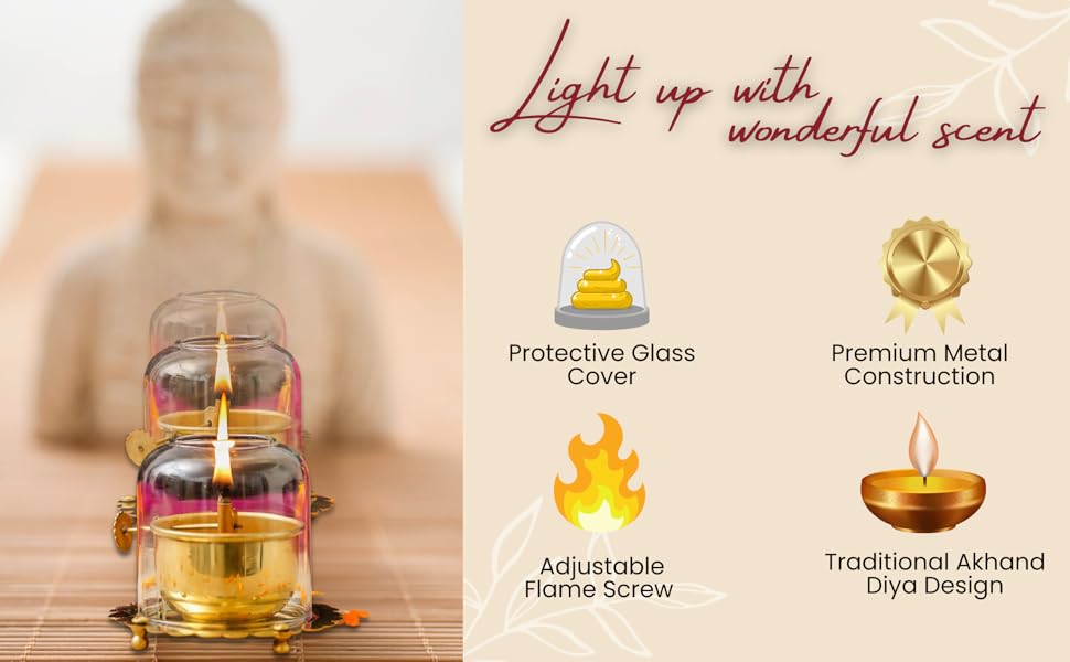 SPN-22D31C-Oil Puja Lamp