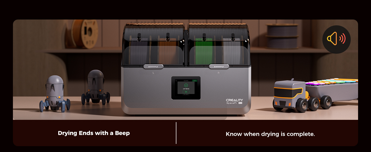 Drying Ends with a Beep