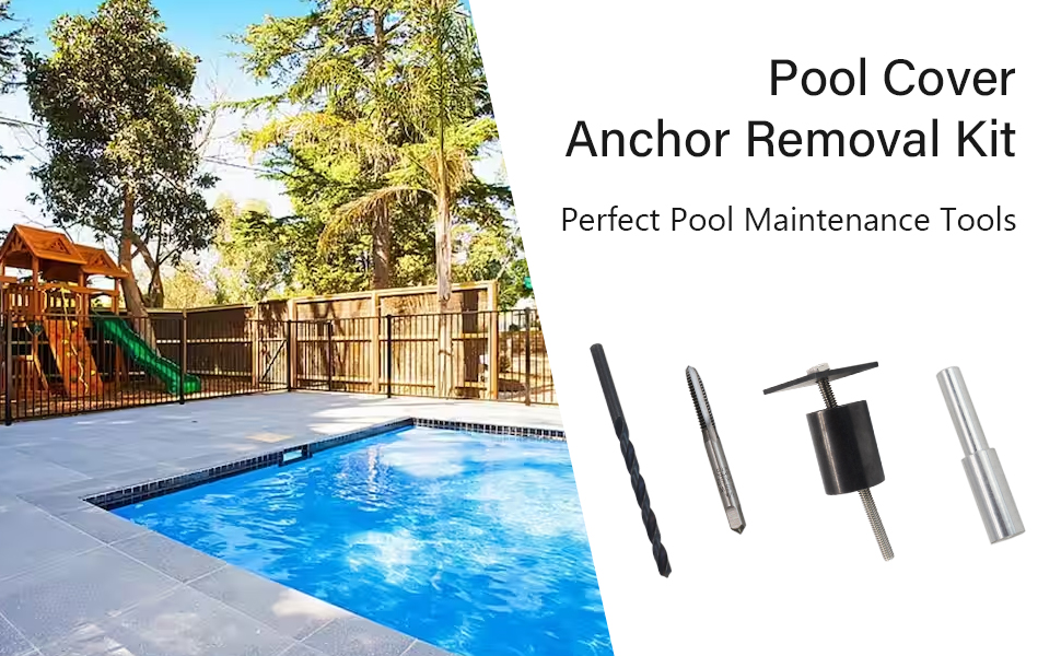 Scottchen PRO Pool Cover Brass Anchor Removal Tool Kit