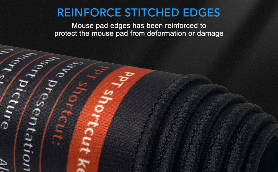 EXCOVIP Large Gaming Mouse Pad, Long XXL Mousepad, Shortcut Mouse Pad ...