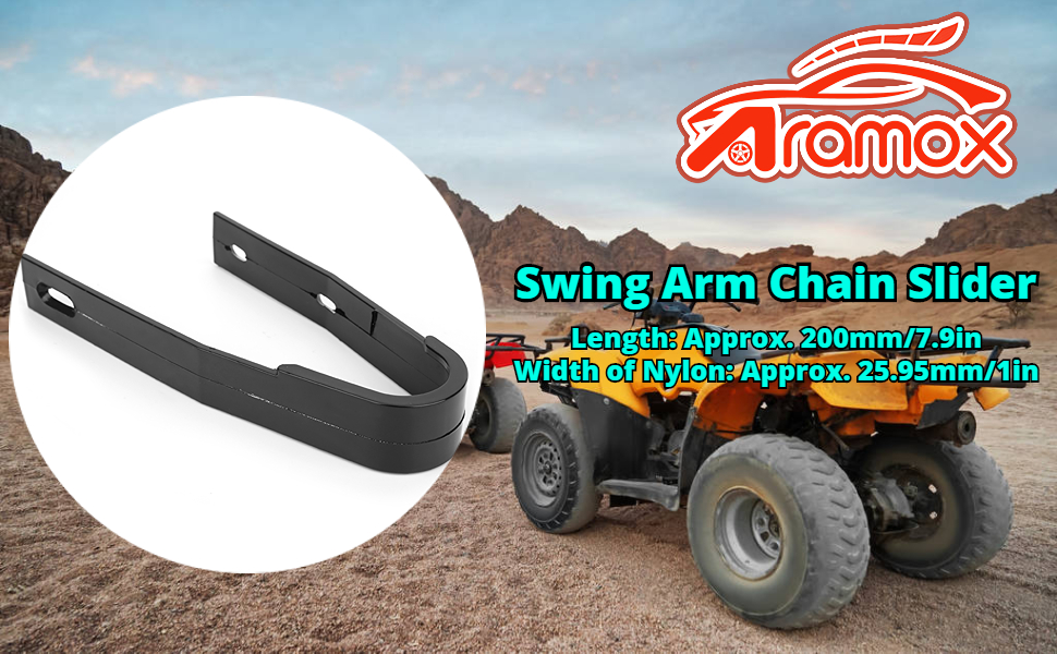 Swing Arm Chain Slider, Swing Arm Chain Rest Slider Protector for 110cc 125cc PIT