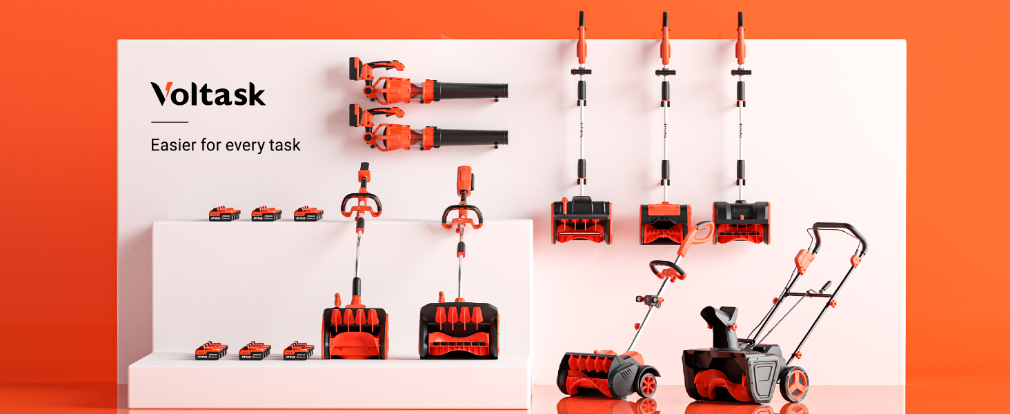 Snow Blowers VOLTASK 48V (2 * 24V) 15.8