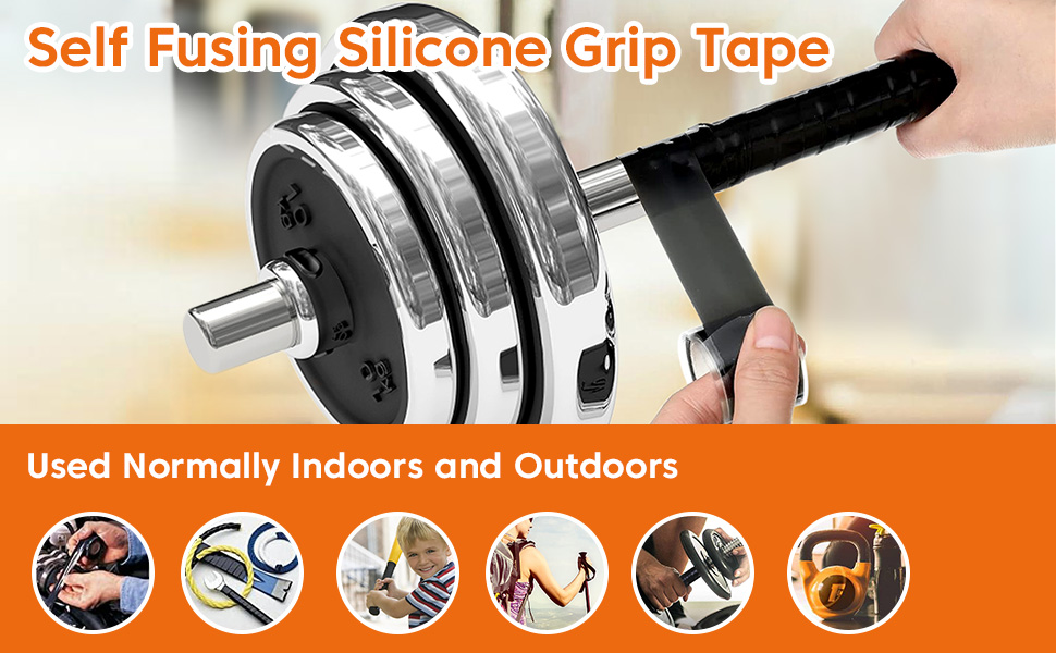 Grip Tape - Self Fusing Silicone Tape, 3... 9 1.1