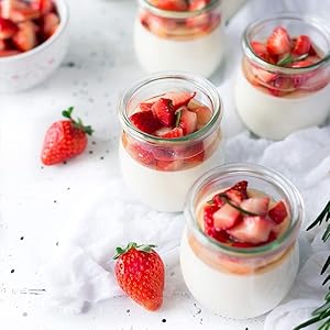 small yogurt jars mini mason jars with cork lids
