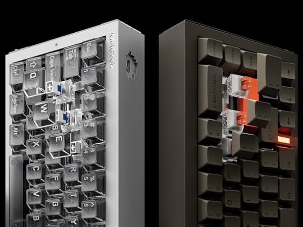 Amazon.com: MelGeek REAL67 Wired Keyboard, Gaming Keyboard