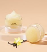 Lip Mask Lip Sugar Scrub Set - Overnight Lip Treatment Sleeping Mask &amp;amp; Lip Exfoliator Scrub
