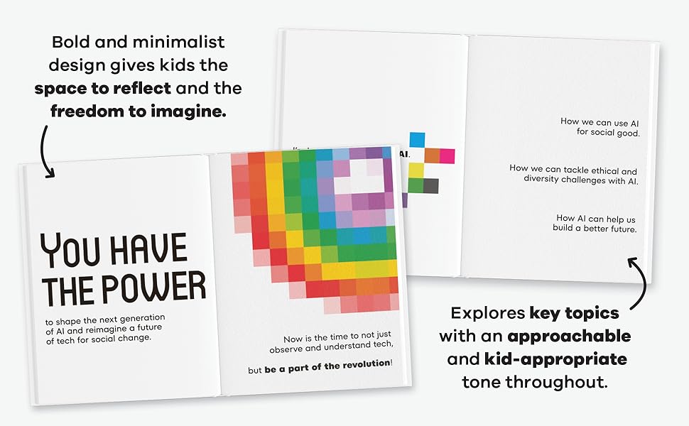 A Kids Book About AI, Book Spreads