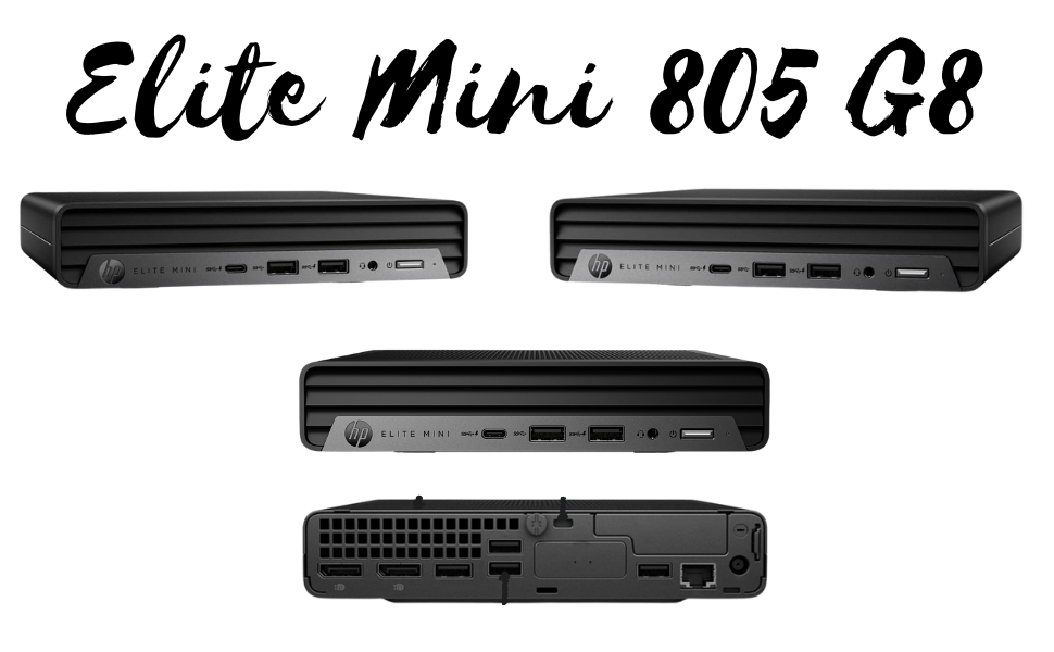 Amazon.com: 𝖧𝖯 Elite Mini 805 G8 Mini Desktop 2025, AMD