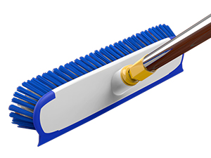 2 in 1 floor scrub brush