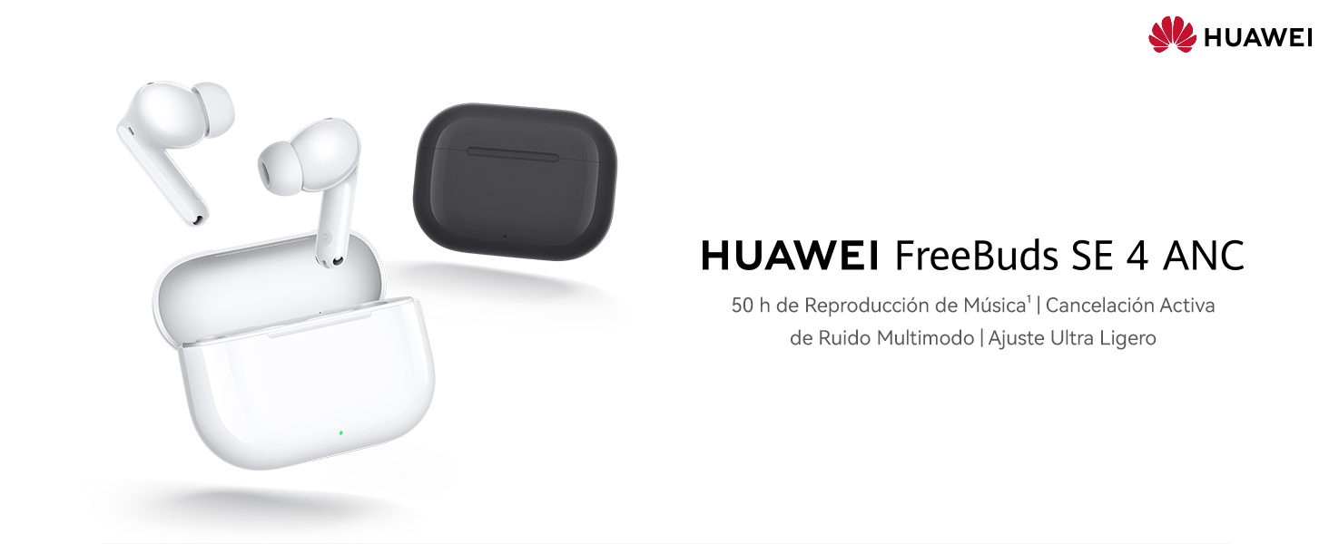 HUAWEI FreeBuds SE 4 ANC, Audífonos Inalámbricos, Batería hasta 50 ...