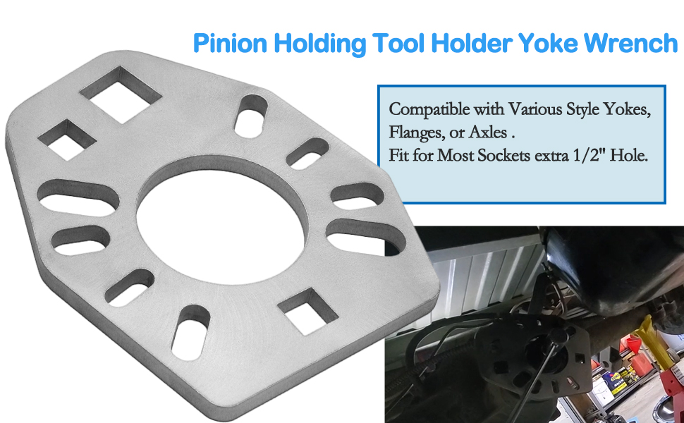 Kujunpao Pinion Holding Tool Holder Yoke Wrench Compatible