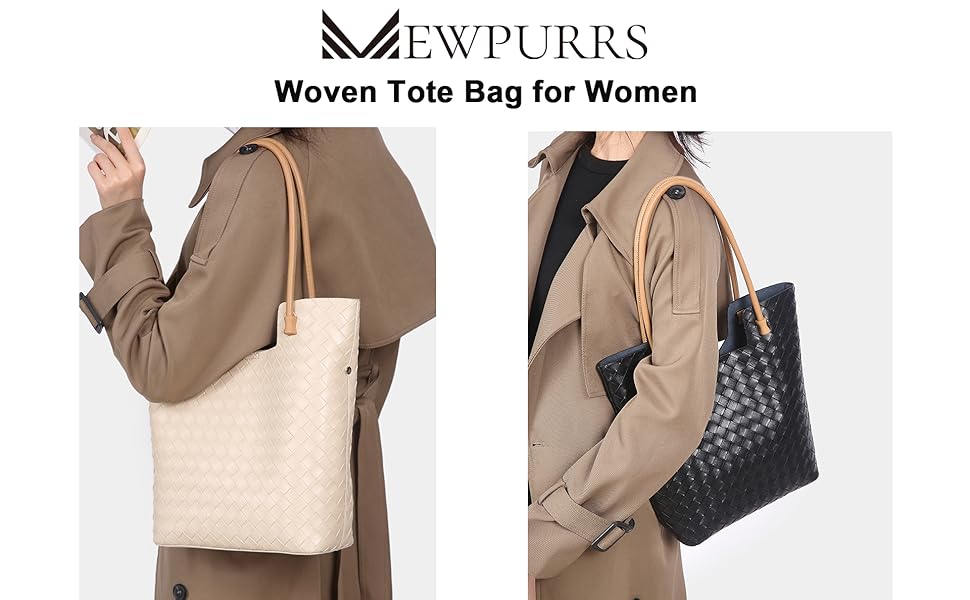 Woven Tote Bag for Women