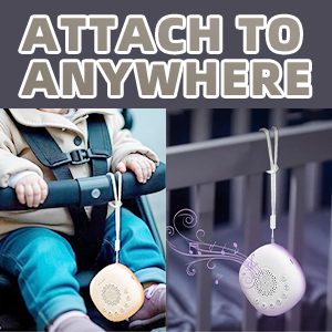Travel sound machine for baby