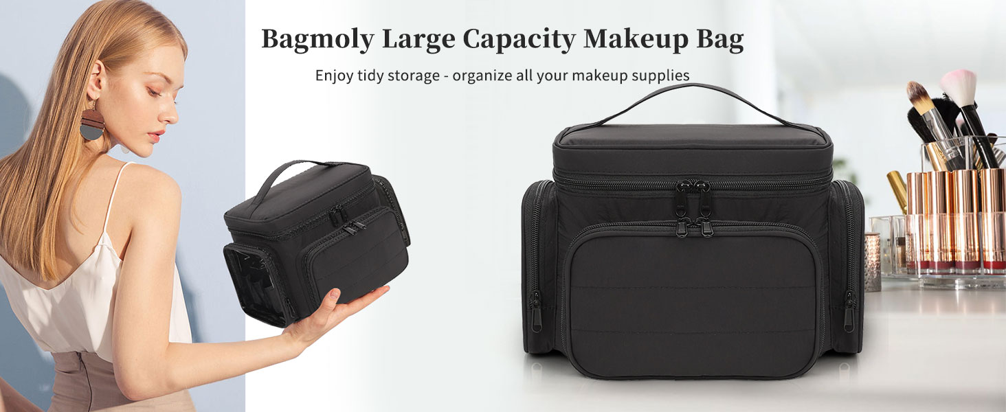 Makeup Bag Organizer for Women