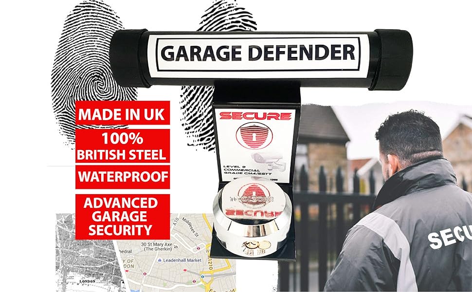 Garage Defender Lock Best Garage Door Security Sealant Bar Up and Over
