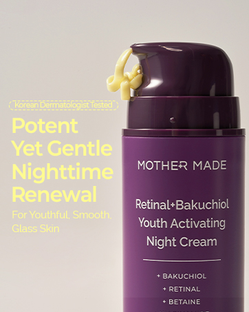 mother made retinal bakuchiol night cream