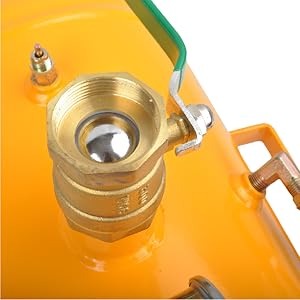 Air Tire Bead Seater Blaster Tool Seating Tire Inflator with Gauge Car Truck ATV Tractor Tank