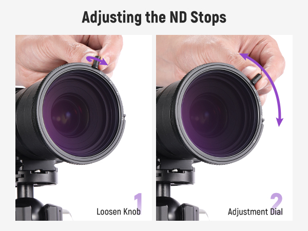 オリエール(ND-510) Amazon.com : NEEWER 2 in 1 55mm Variable ND Filter ND2