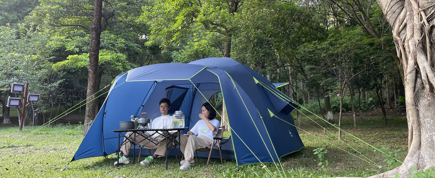Three Bears 6-Person Family Camping Tent