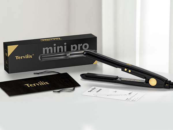 Amazon | Terviiix セラミック ミニヘアアイロン 旅行用