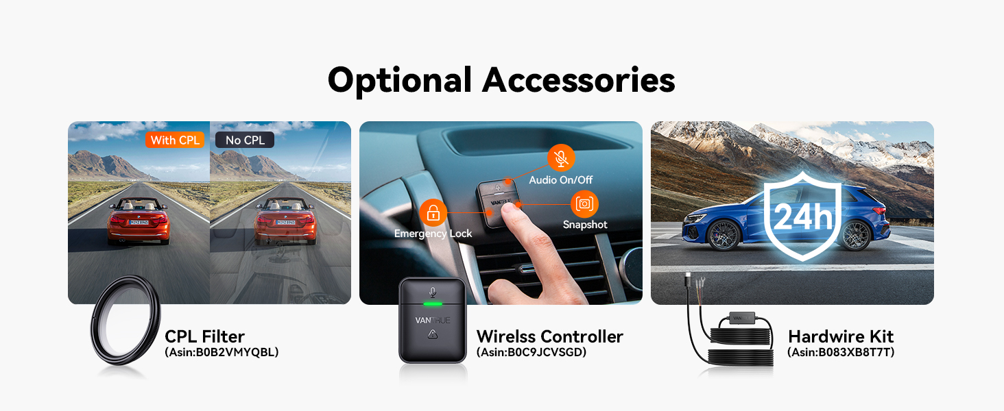 Optional Accessories